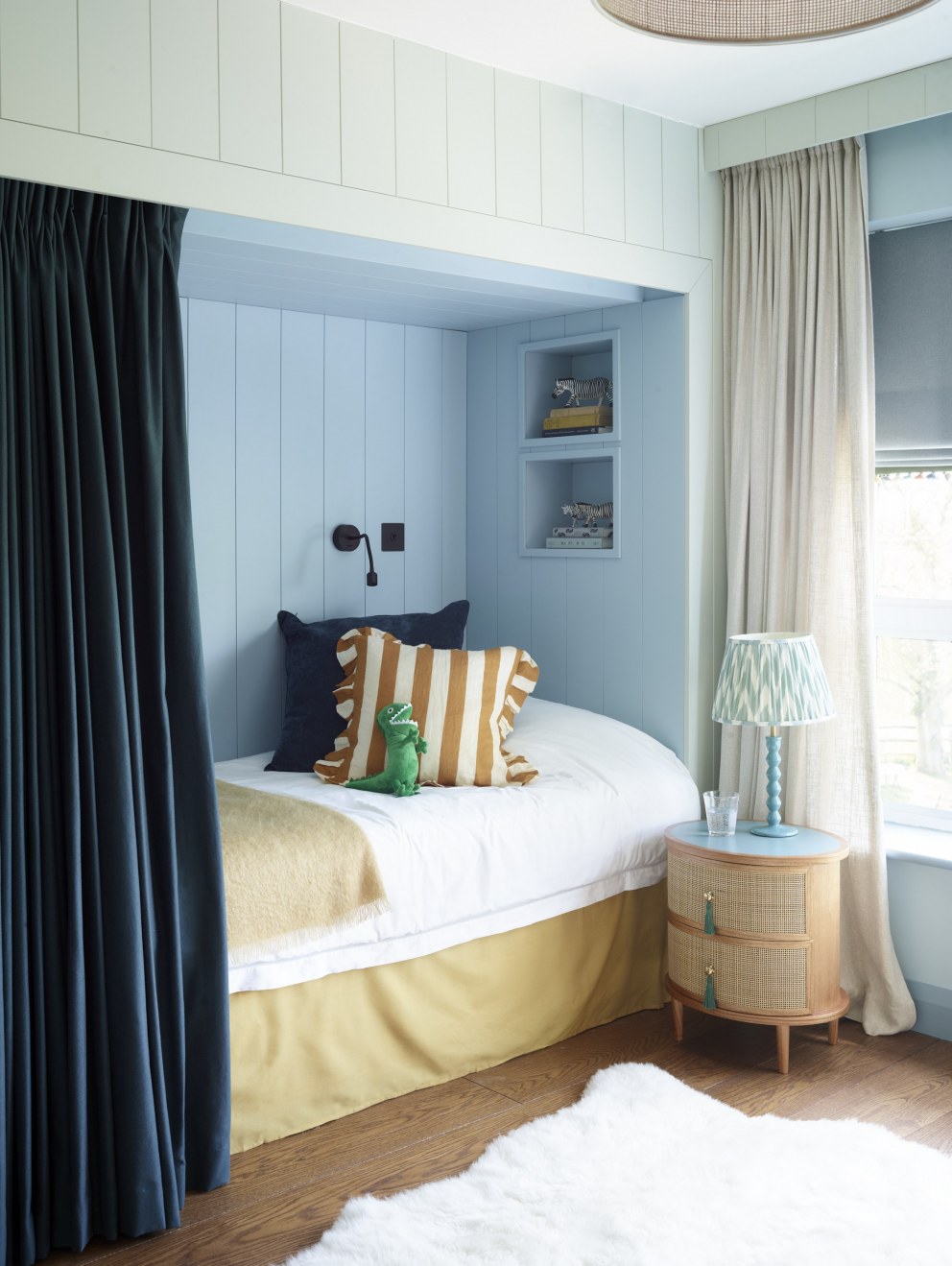 Fieldwick Farmhouse | Yellow Kids' Room | Interior Designers